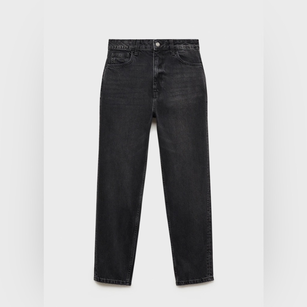 Mango Mom Jeans High Waisted Ankle